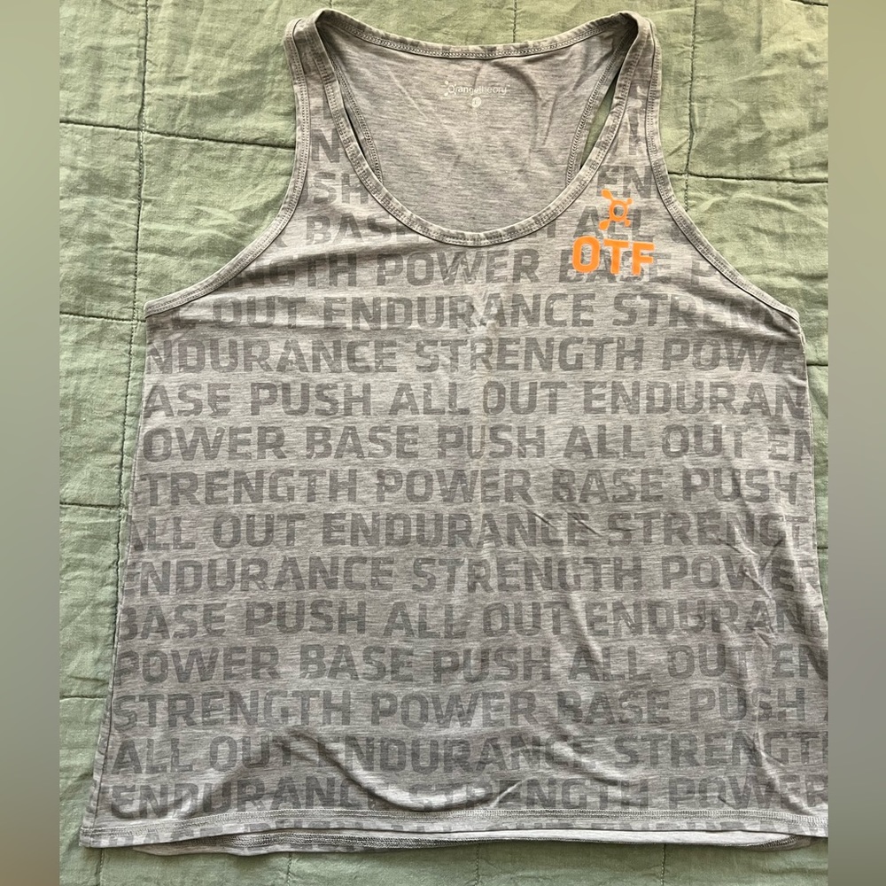 COPY - Orangetheory Fitness Tank Top size L